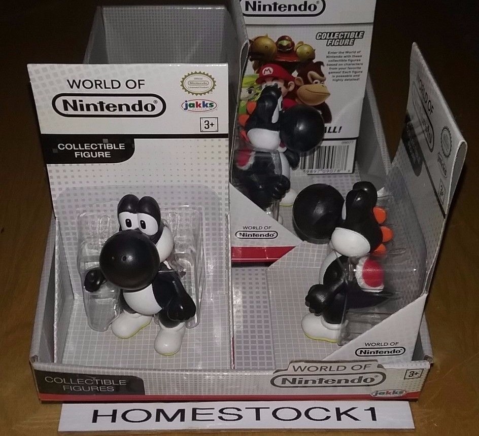 black yoshi figure